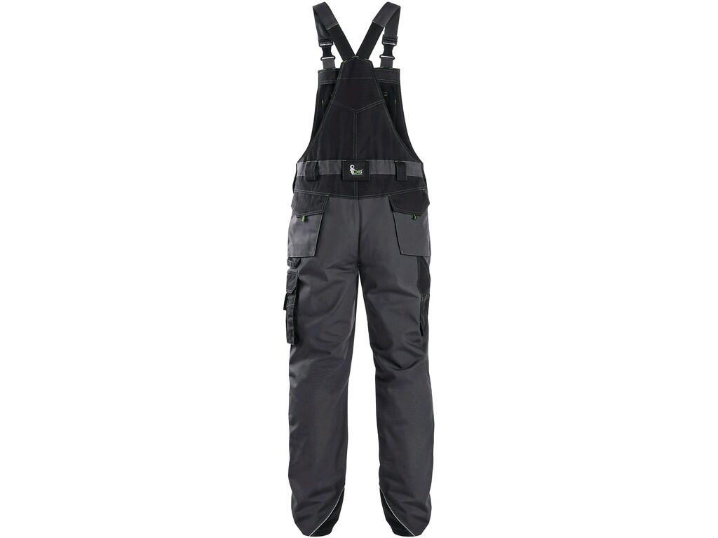 Záhradkárske nohavice CXS SIRIUS TRISTAN, 170-176 cm, sivo-zelené